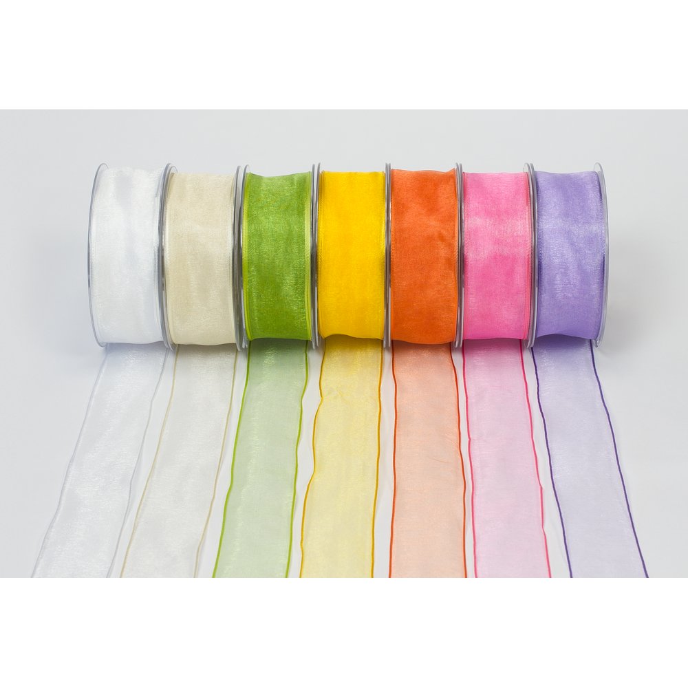 Band Chiffon orange, 40 mm x 20 m