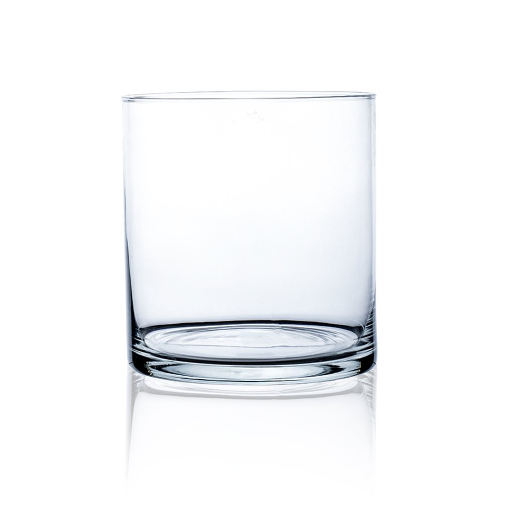 Glas-Zylindervase, Ø 19 x 20 cm