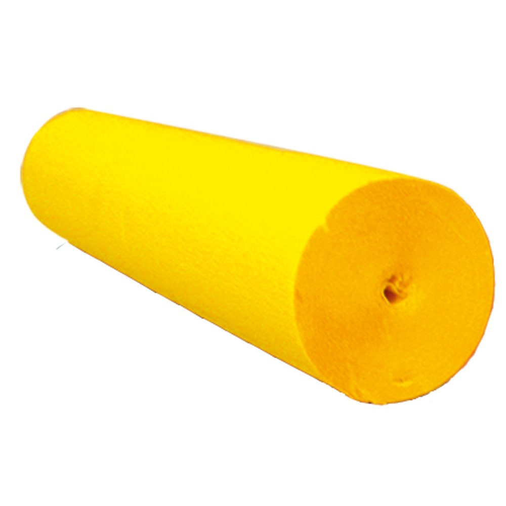 2940Krepp-Papier gelb, L 50 m, B 100 cm
