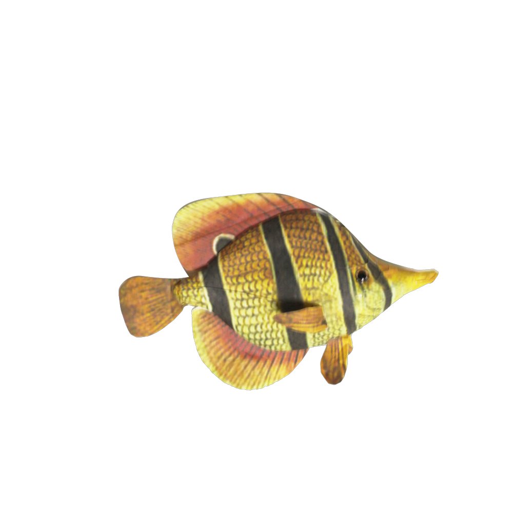 Fisch Tropic orange/gelb, 16 x 10 cm