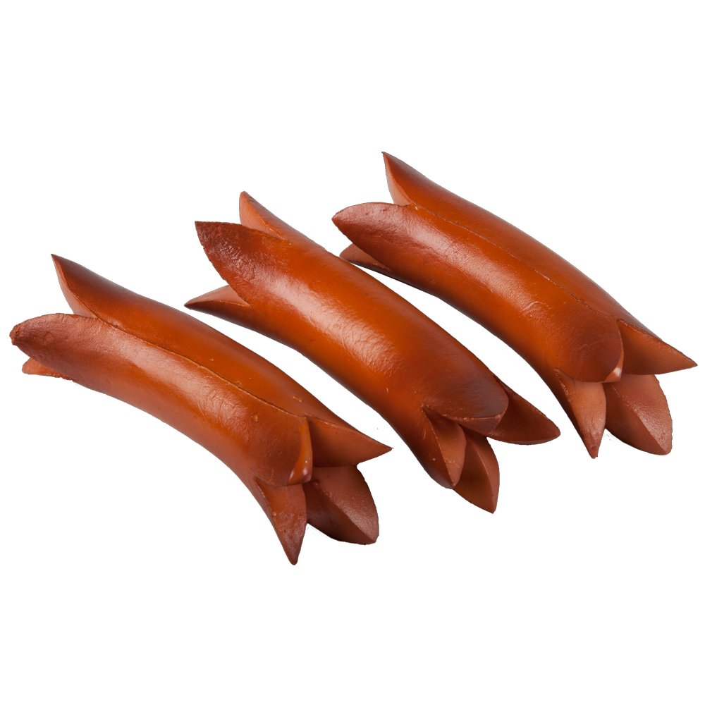 Bockwurst aufgeplatzt 3 Stück, Ø 3,5 x 15 cm