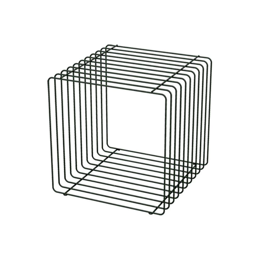 Warenträger Würfel-Gitter schwarz matt, 40x40xH40 cm