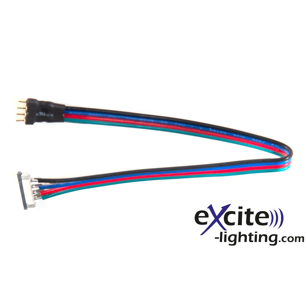 ExConnect4RGB to Stripe RGB,10cm