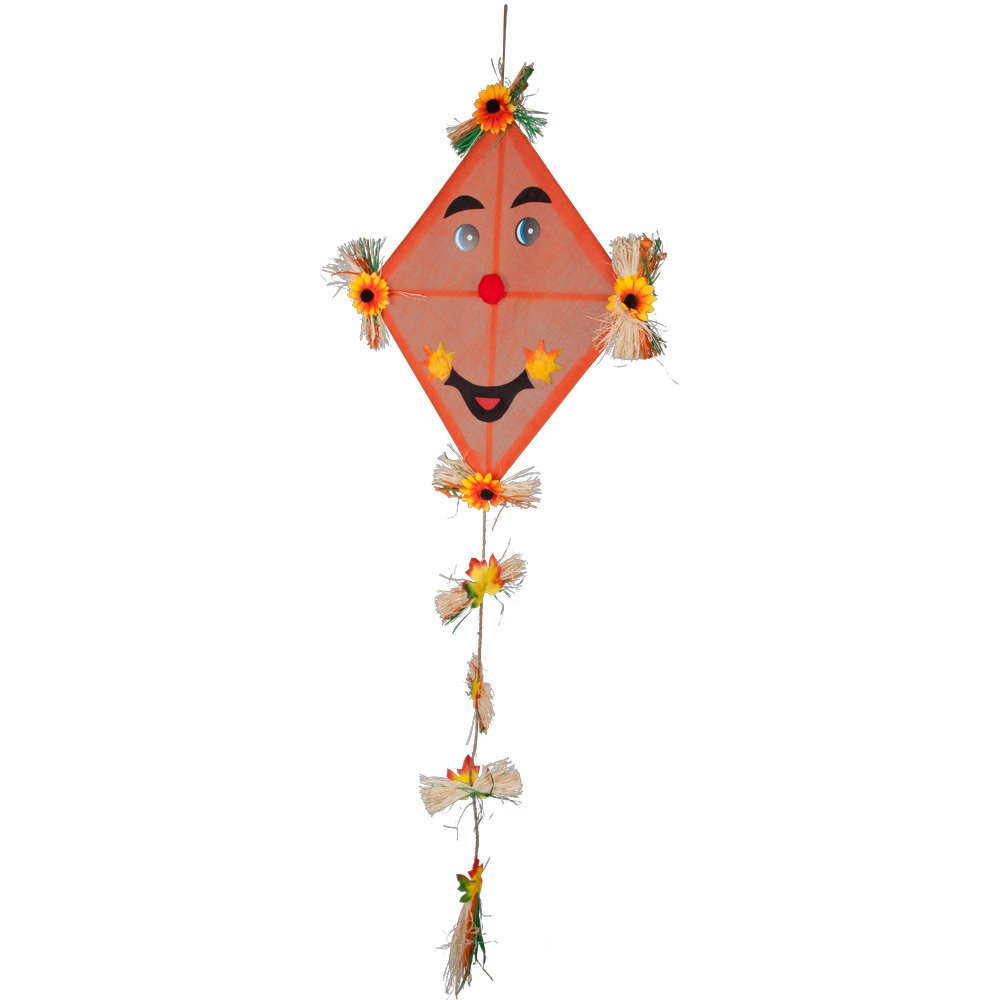 Drachen Sunflower orange, 64 x 45 cm, 140 cm lang