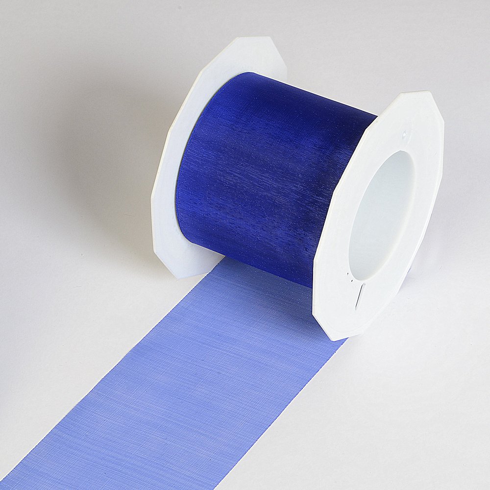 Chiffonband deluxe royalblau, 72 mm x 25 m