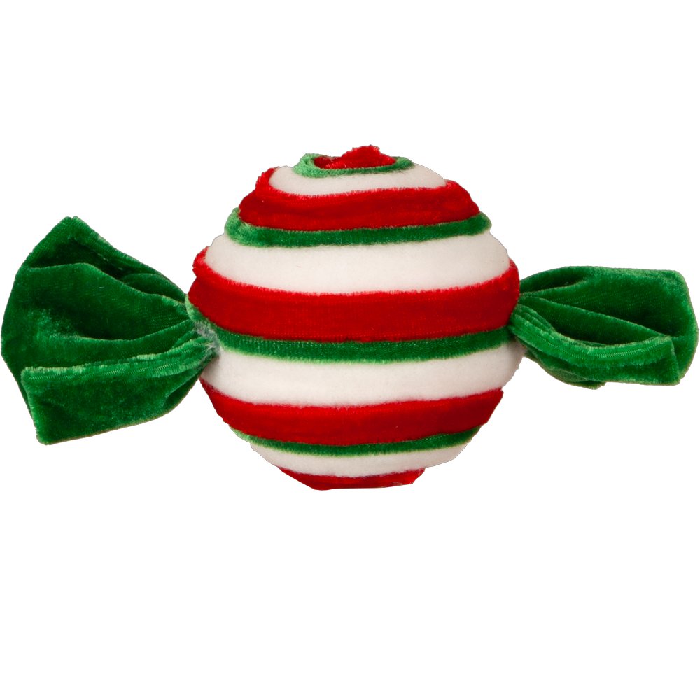 Bonbon Candy rot/weiß/grün,16x7,5x7,5 cm