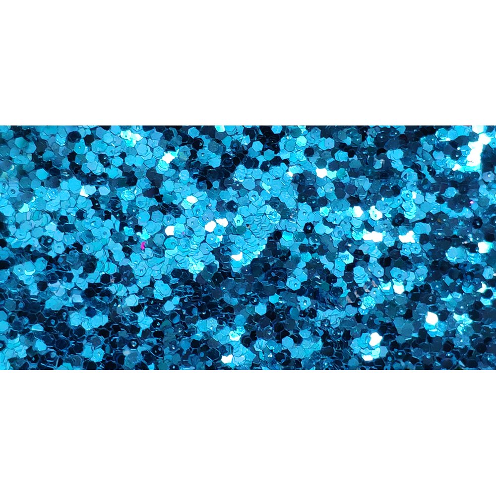 Glitter Fabric eisblau, 137 cm breit
