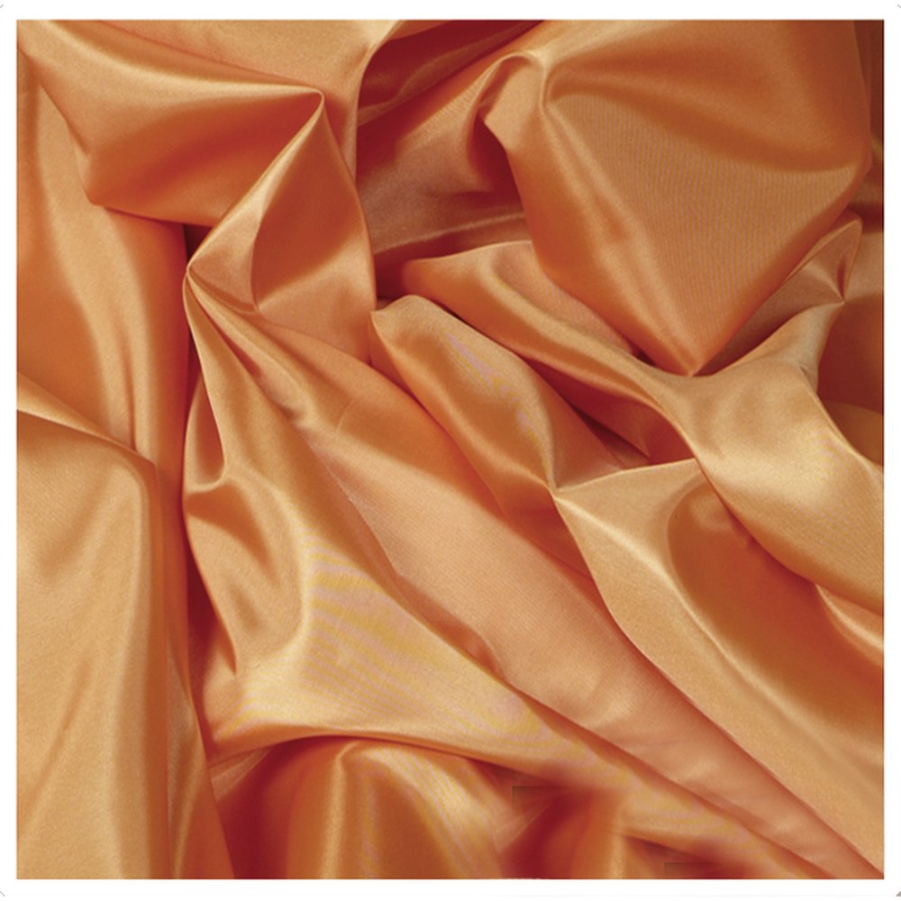 Polyester-Taft FR Stoff orange, 150 cm breit, schwer entflammbar