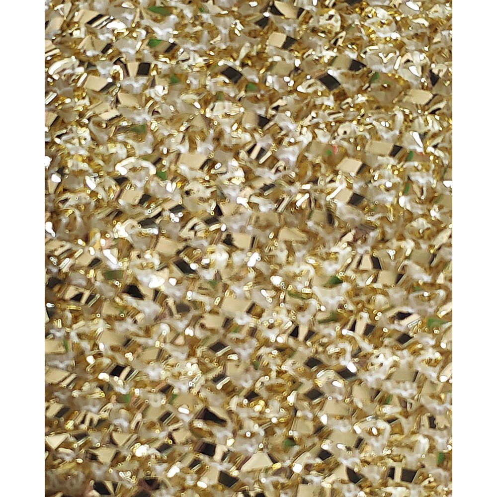 Lurex-Stretchstoff Glamour gold, 150cm breit
