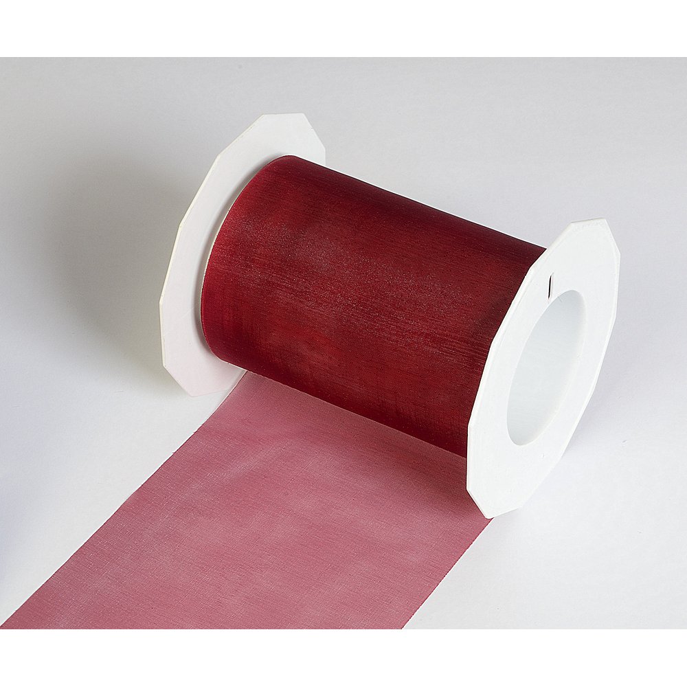 Chiffonband deluxe bordeaux, 112 mm x 25 m