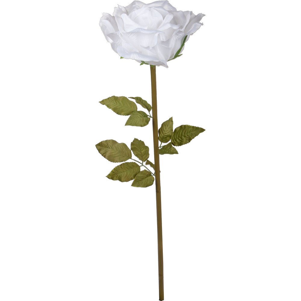 Rose XXL weiß,Ø40 x H115 cm
