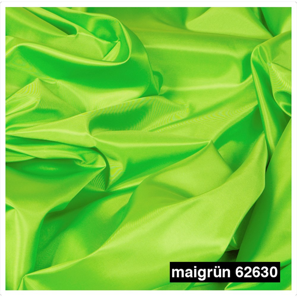 Polyester-Taft FR Stoff maigrün, 150 cm breit, schwer entflammbar