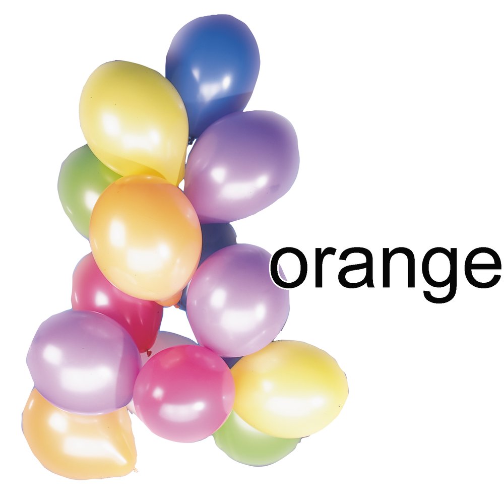 Luftballons 100 Stück orange 90-100 cm Umfang