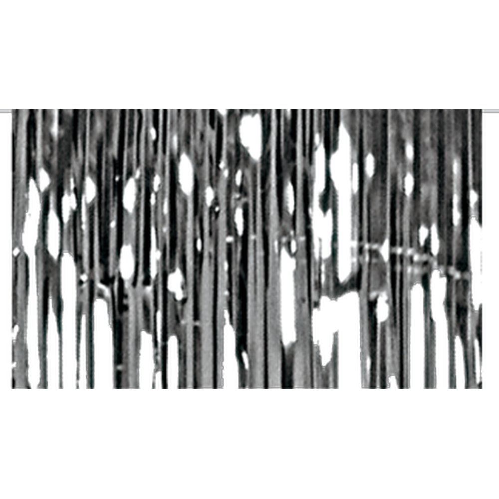 Fransengirlande Folie silber,H 50 cm, L 4 m