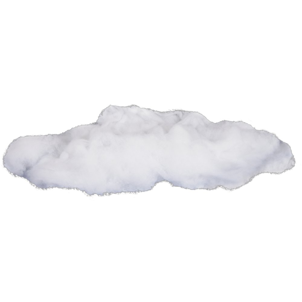 Schneeziehmatte weiß, 5,3 kg, 4 Streifen je 45 cm x 18 m