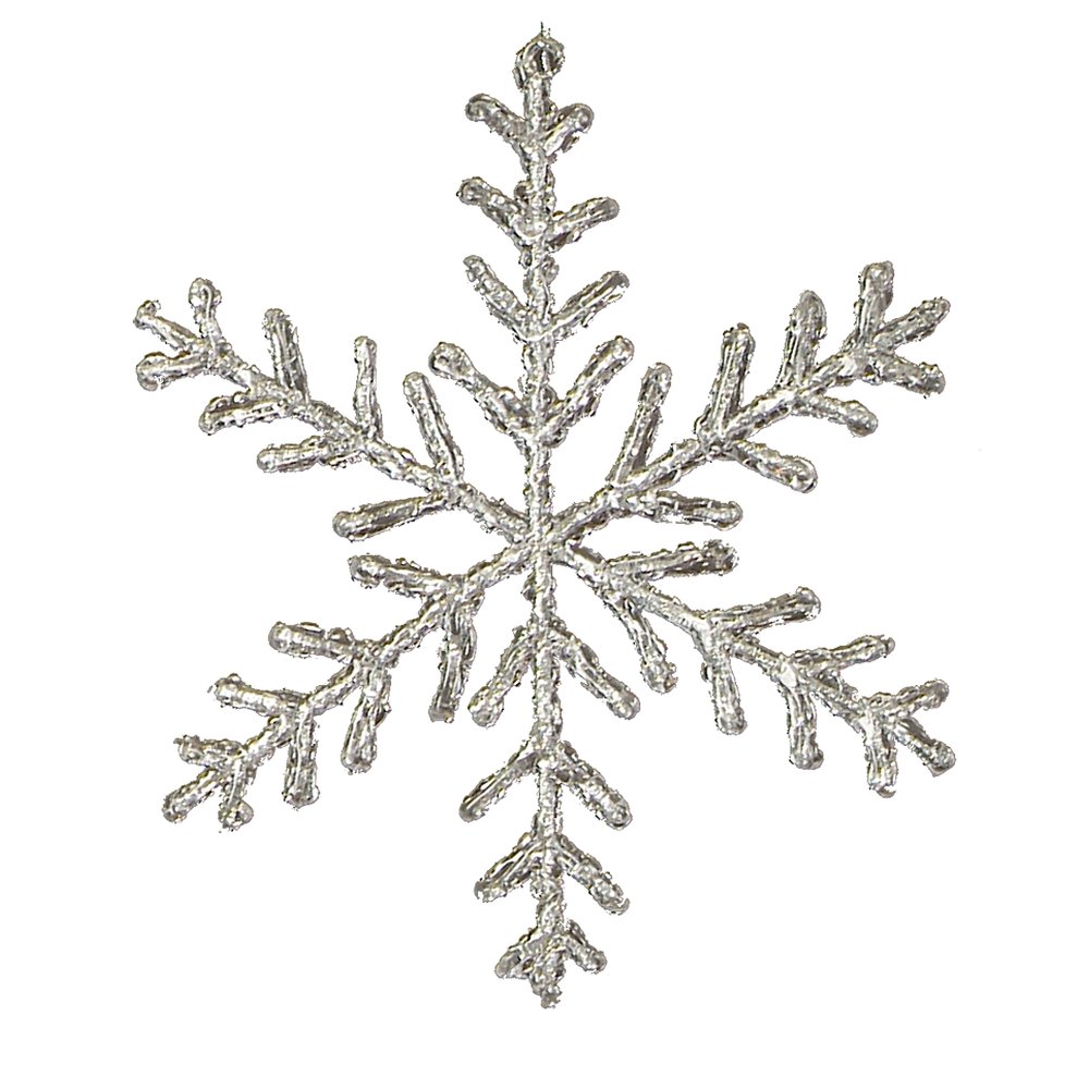 Eiskristall silber-klar, Ø 22 cm