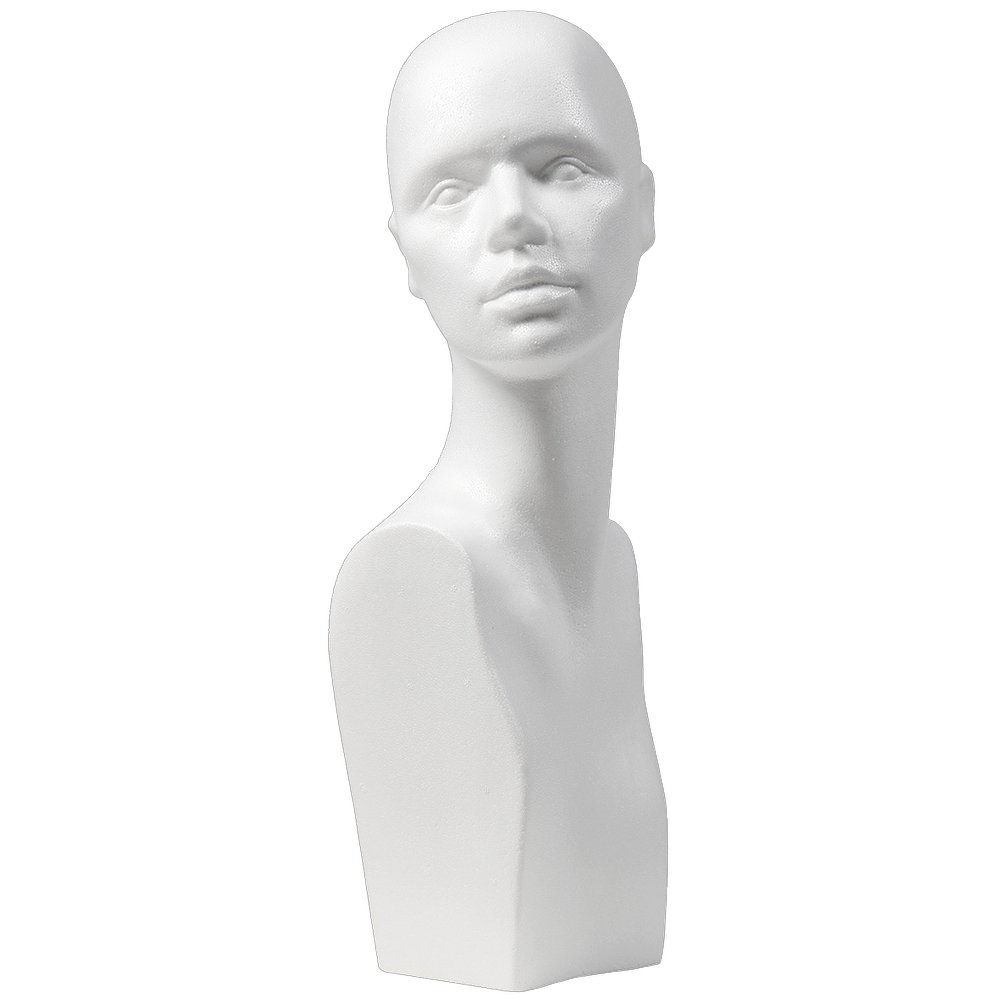 Damenkopf Ira weiß, H 52 cm