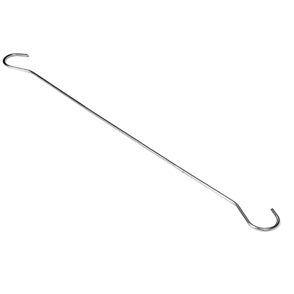 Dekohaken 50 Stück glanzverzinkt 15 cm, 17 mm Öse