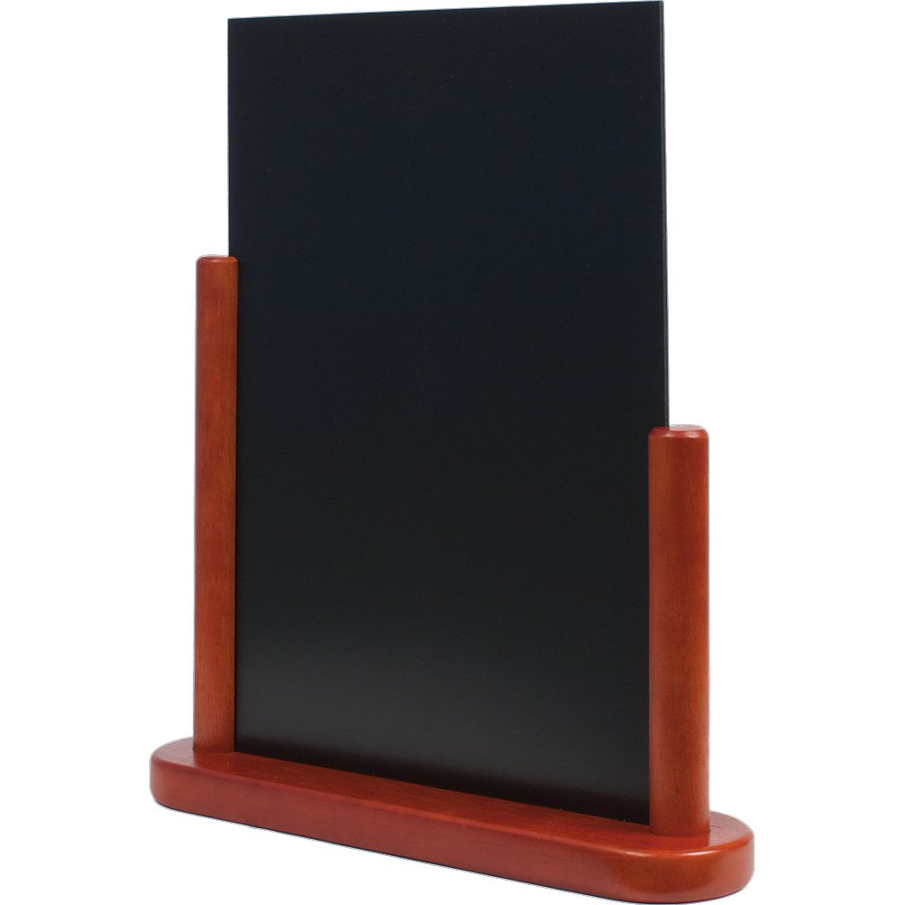 Info-Schiefertafel Elegant mahagoni, DIN A4