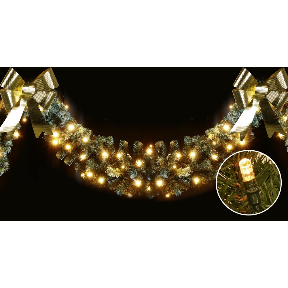 Bogengirlande 31V 100 LEDs grün, L 180 cm