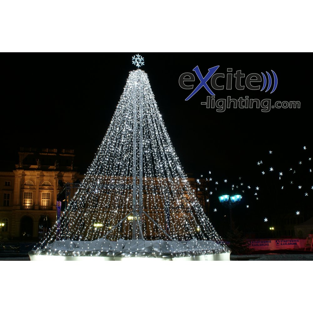 LED-ExString Twinkle Light 40  schwarz, 40 LED kw-kw,L 4m