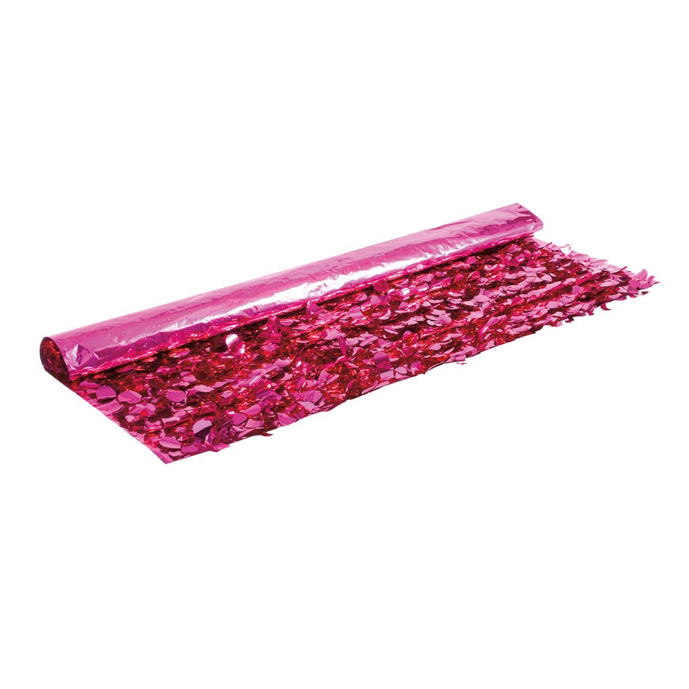 Effektfolie metallic cerise, B90 cm, lfmtr.