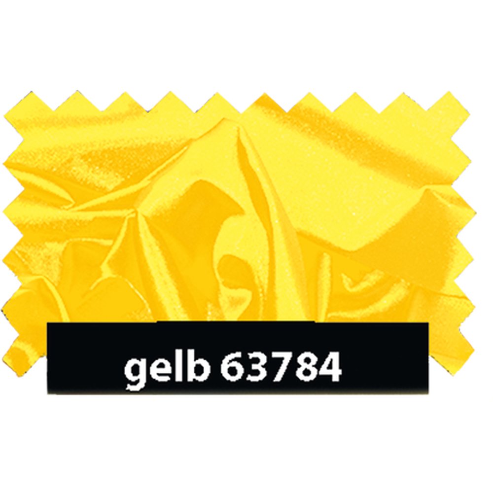 Stoff Trilobe gelb-glänzend, 145 cm breit