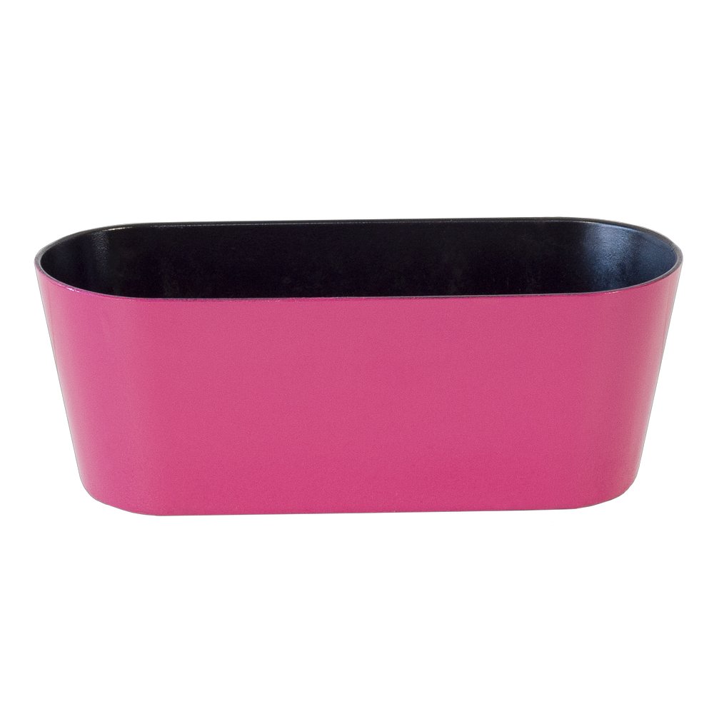 Schale oval Kunststoff pink, 27,5 x 11 x 10,5 cm