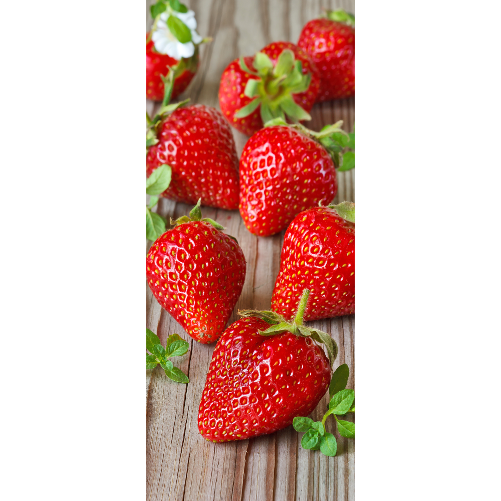 Banner Erdbeeren, 75 x 180 cm