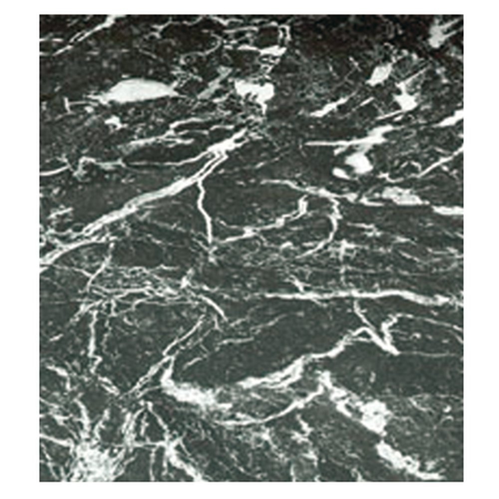 Lackfolie Marmor schwarz-weiß, 135 cm breit