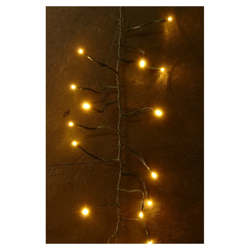 LED LV Girland Light 100 LEDs warm-weiß - 3 Meter 24V