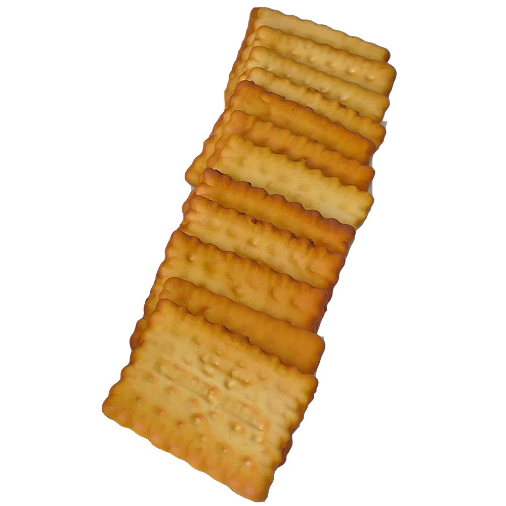 Butterkekse 21 Stück, 6 x 5,5 cm