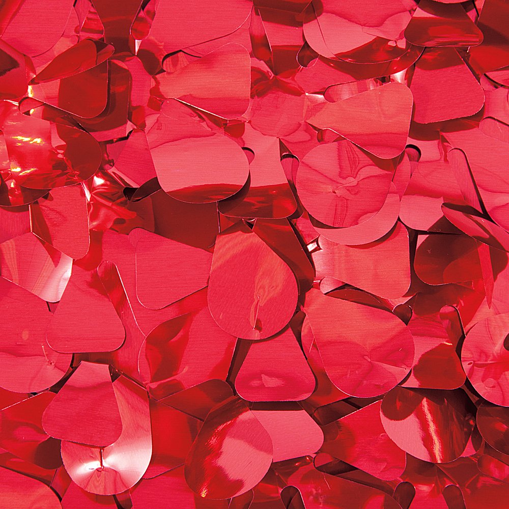 Effektfolie metallic rot, B90 cm, lfmtr.