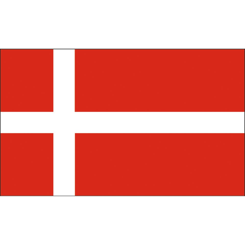 Flagge aus Stoff Dänemark, 90 x 150 cm