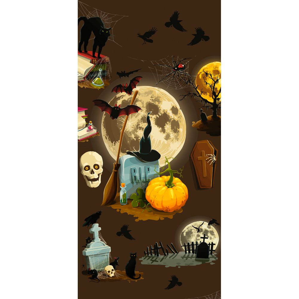 Display Banner Witch (Halloween), 90 x 180 cm