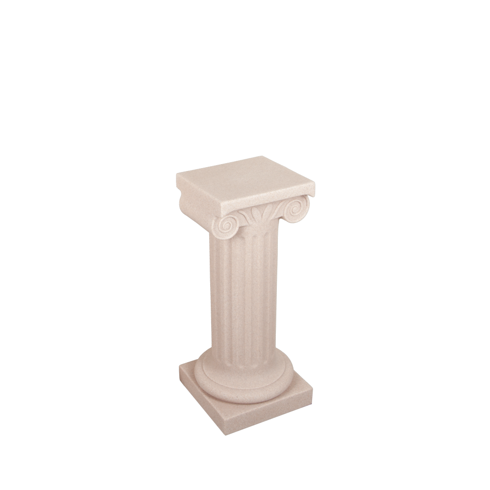 Säule Kunststoff rose Höhe 70 cm