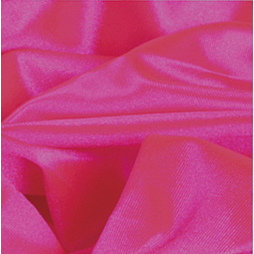 Stoff Trilobe neonpink-glänzend, 145 cm breit