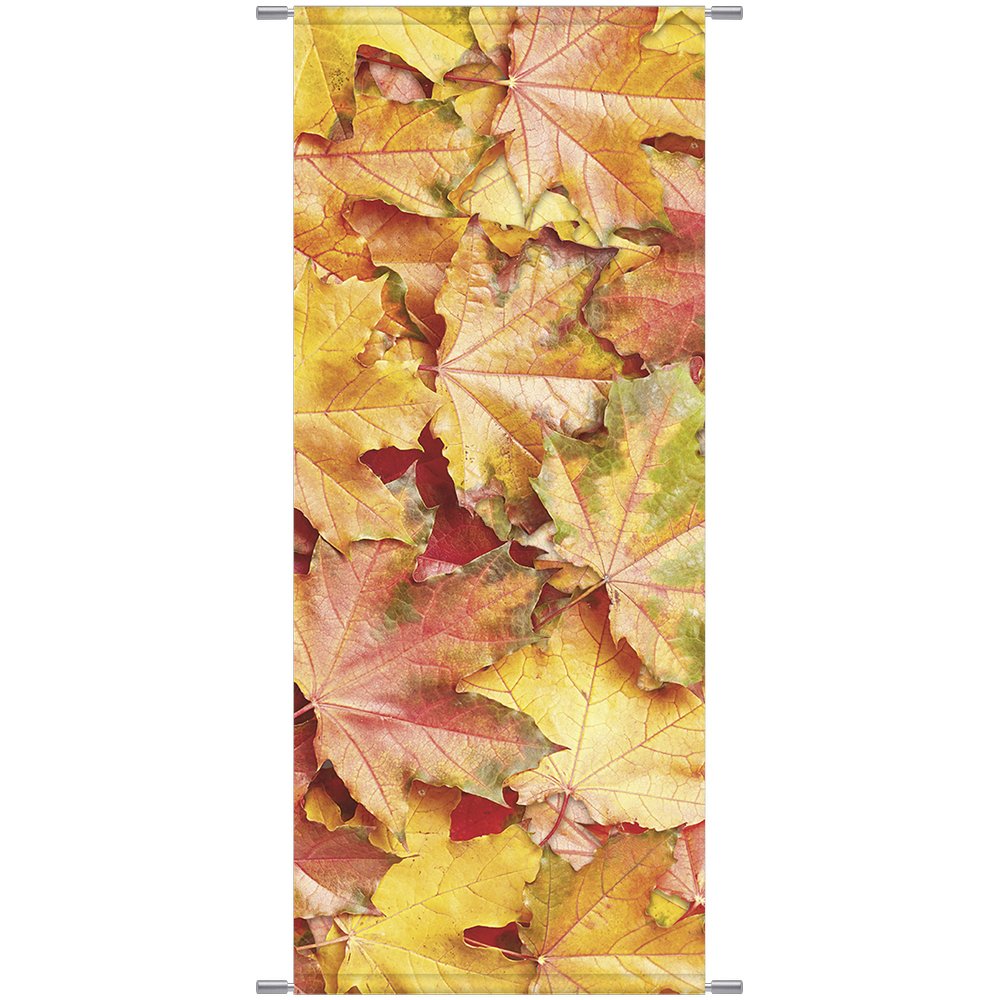 Banner Herbstblätter, 75 x 180 cm