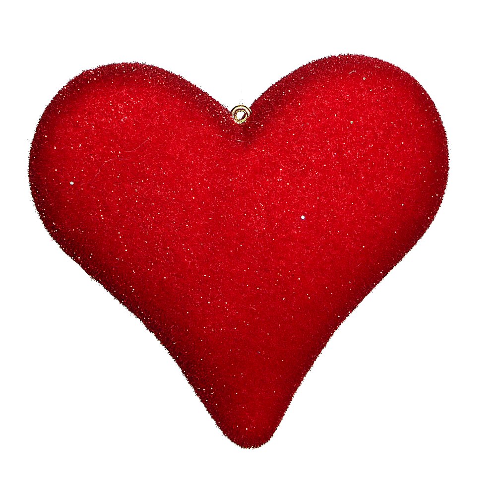 Herz Tiffany 3D rot, 18 cm