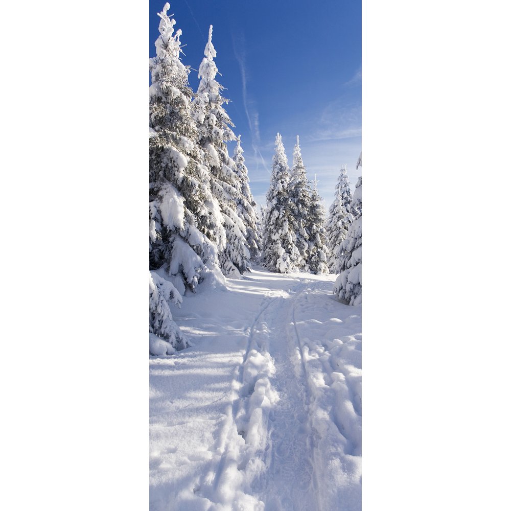 Banner Winterweg, 75 x 180 cm