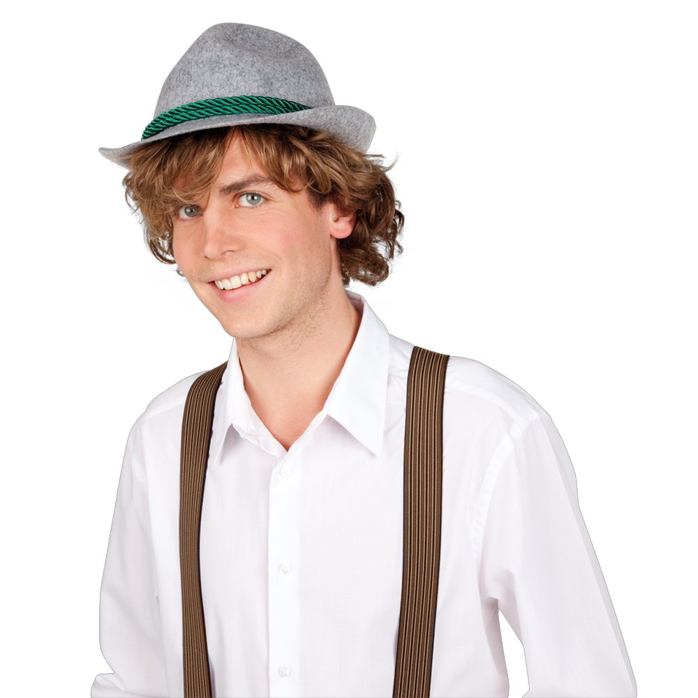 Bayern Filzhut Ewald , grau, unisize