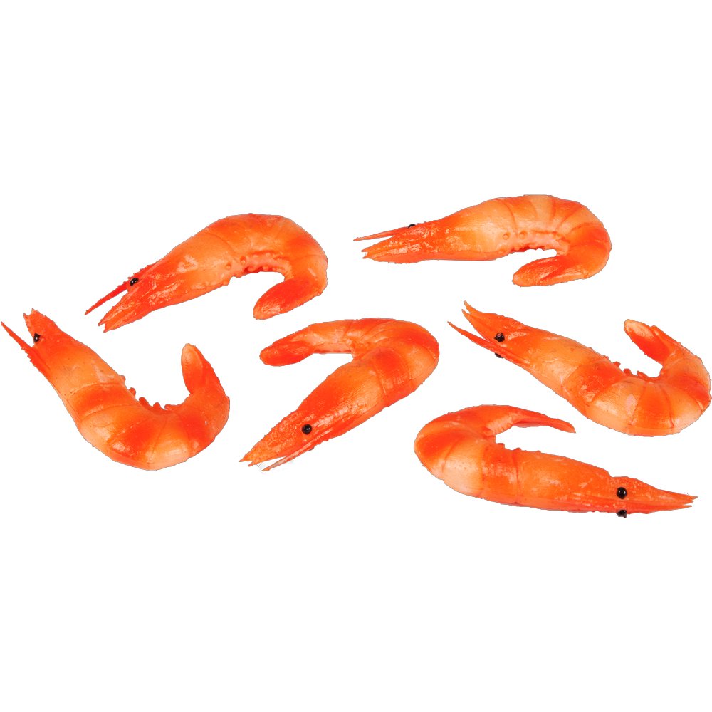 Garnelen 6 Stück rot