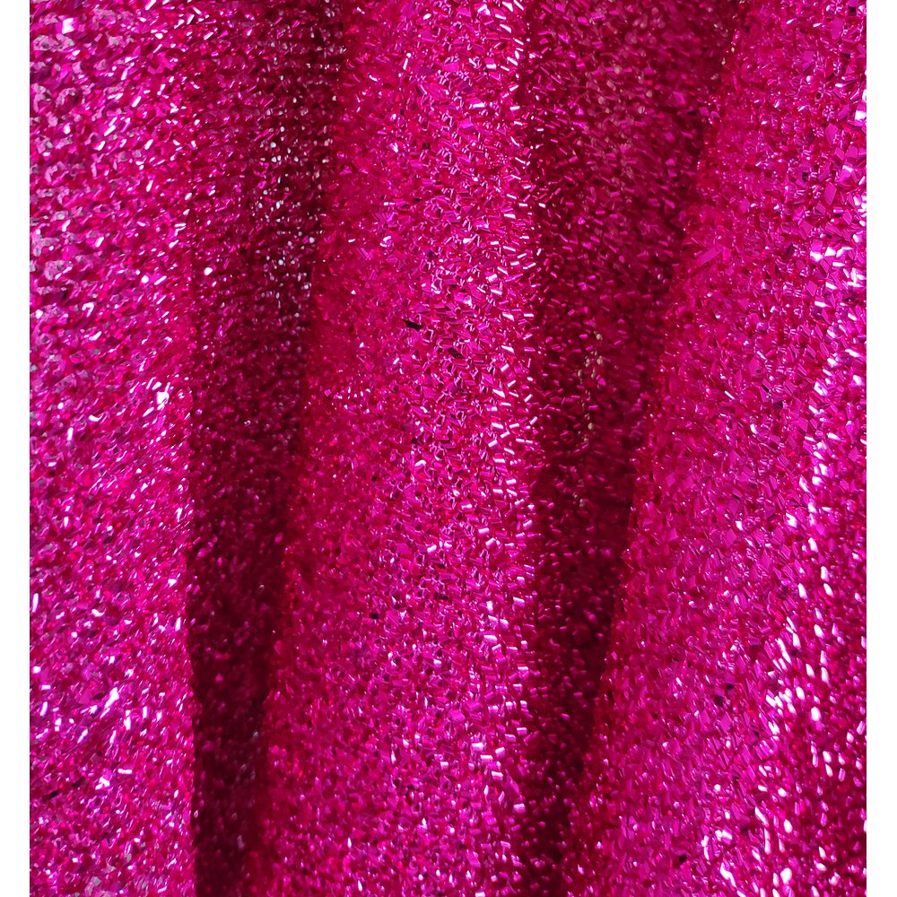 Lurex-Stretchstoff Glamour cerise, 150cm breit