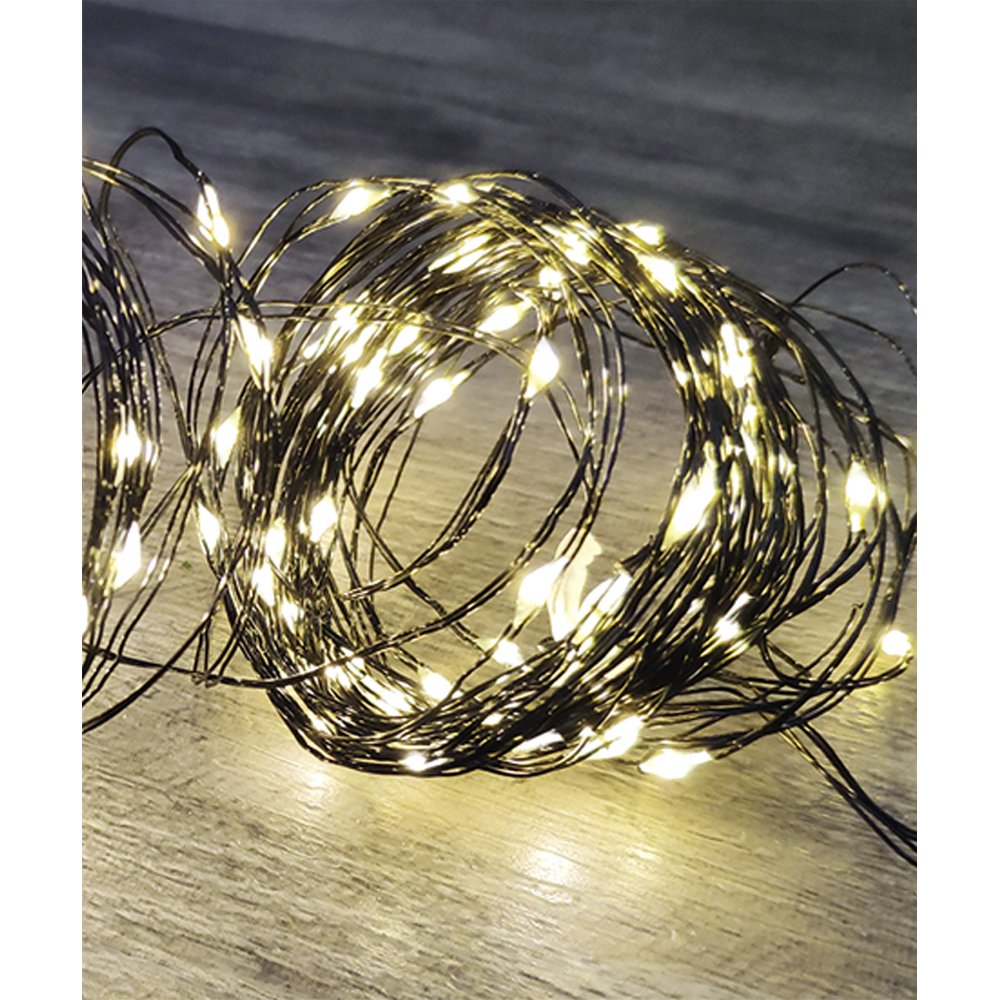 Fadenlichterkette Batterie+USB