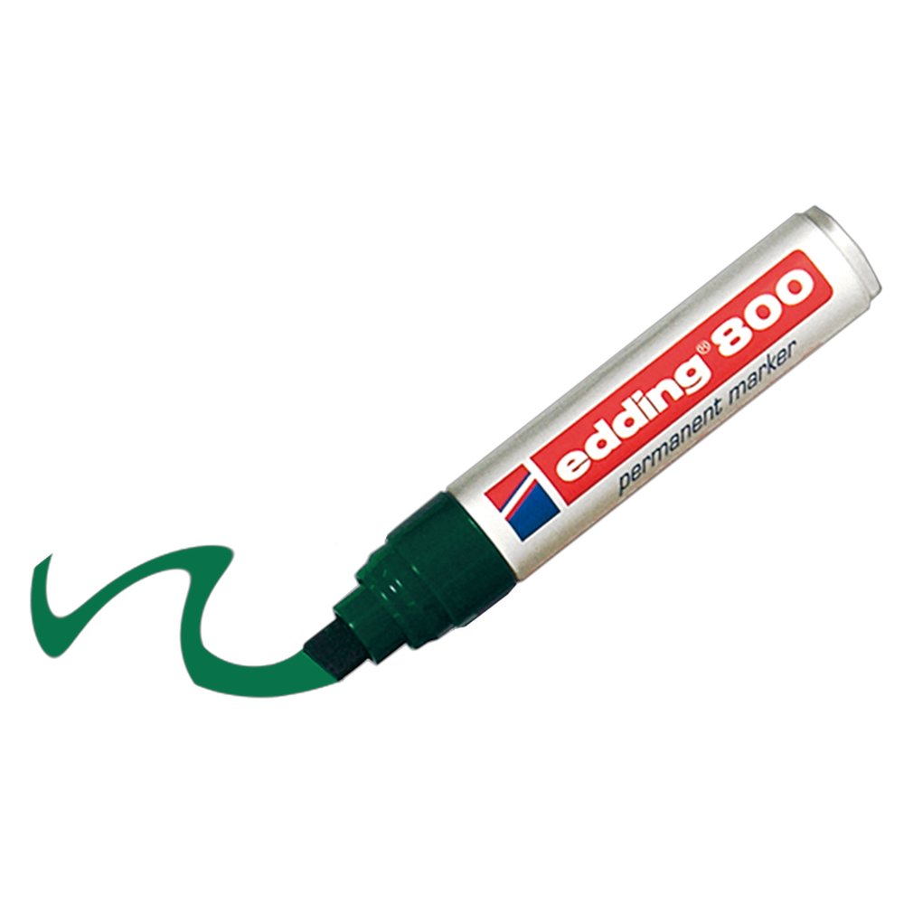 Edding 800 Permanentmarker grün, 4-12 mm Keilspitze