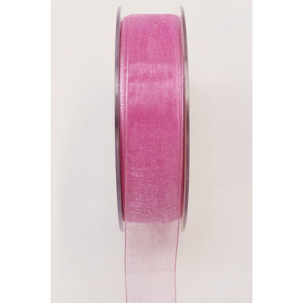Band Organza altrosa, 25 mm x 50 m
