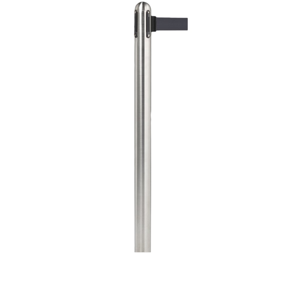 PLS Vario Stange silber, Gurt schwarz, L 210 cm