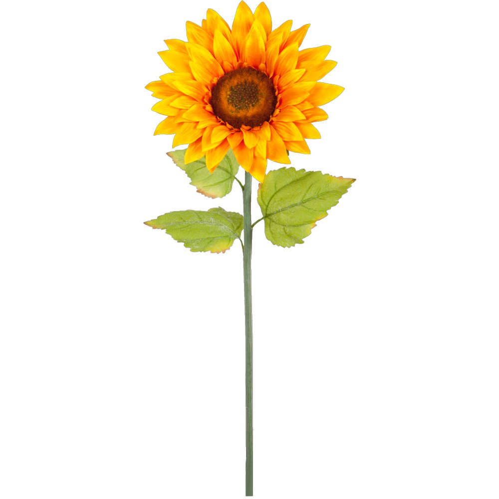 Sonnenblume Tiffany orange,Ø 24 x 65 cm