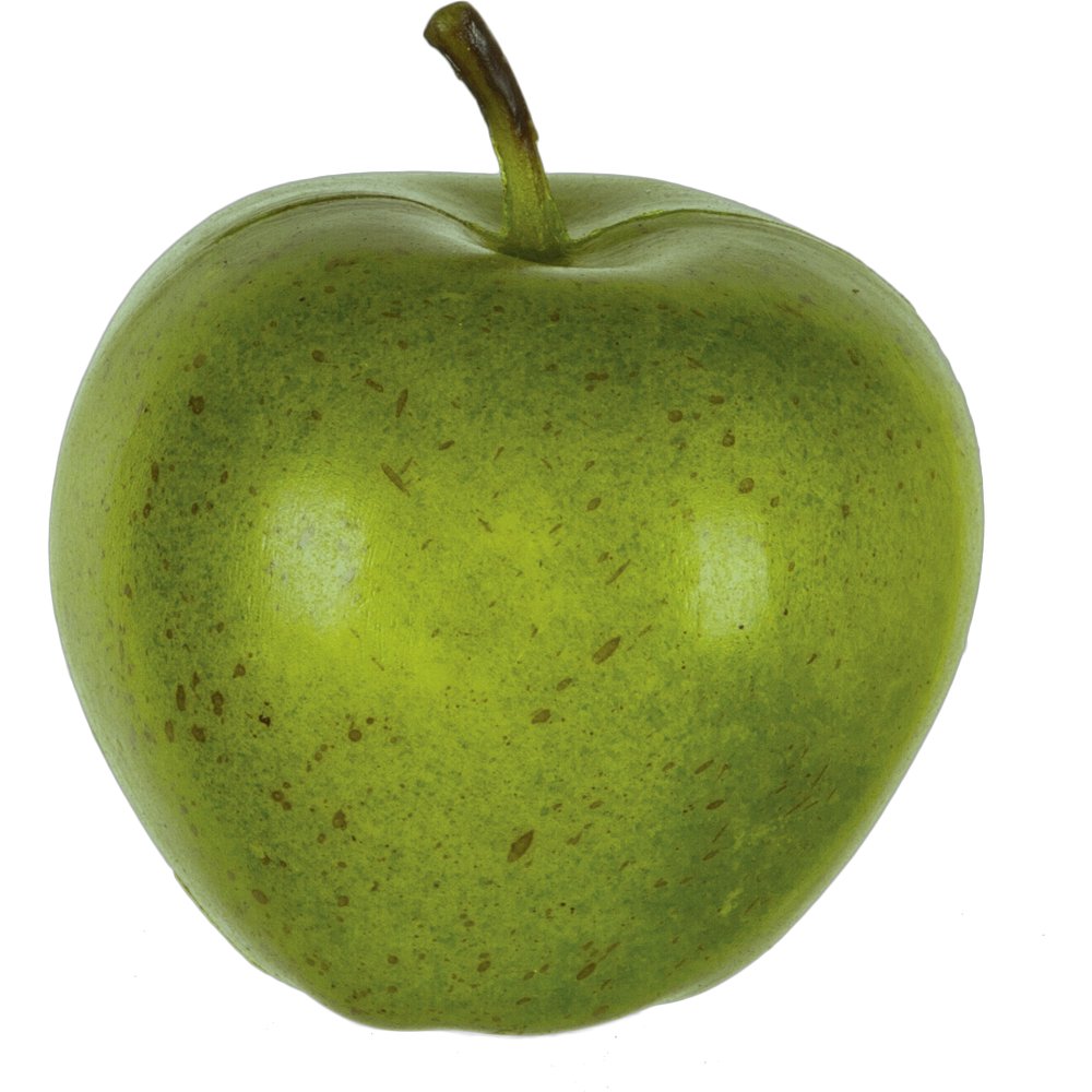 Apfel Kunststoff grün, Ø 6,5 cm