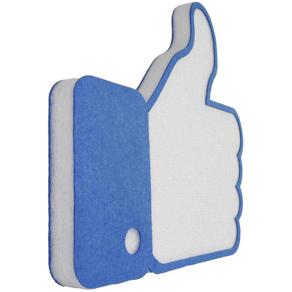 Daumen Hoch aus Watte, 38 cm